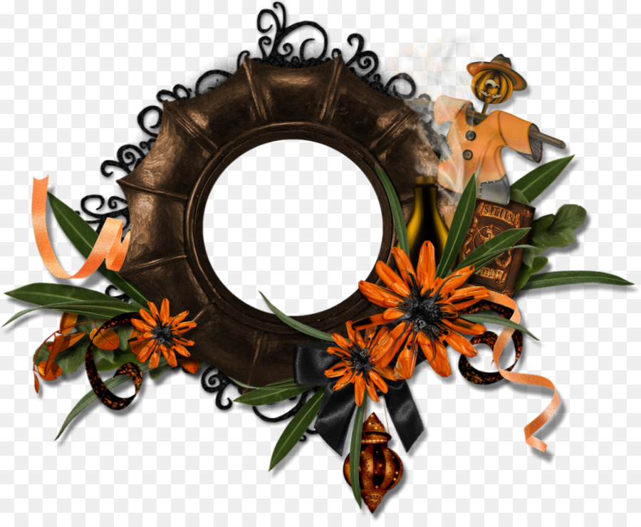 Marco Decorativo，Flores PNG