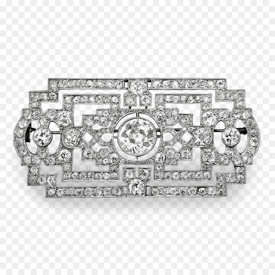 Broche De Diamantes，Joyas PNG