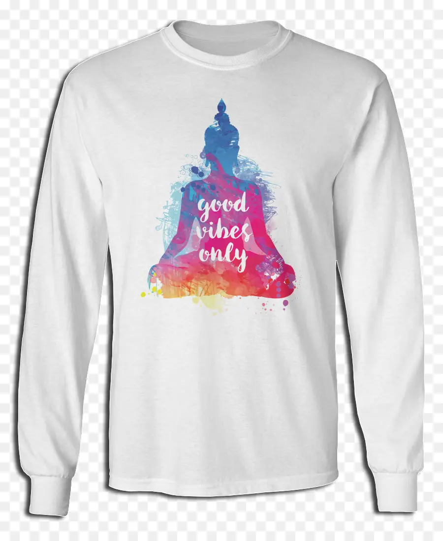 Camisa Good Vibes Only，Camisa PNG