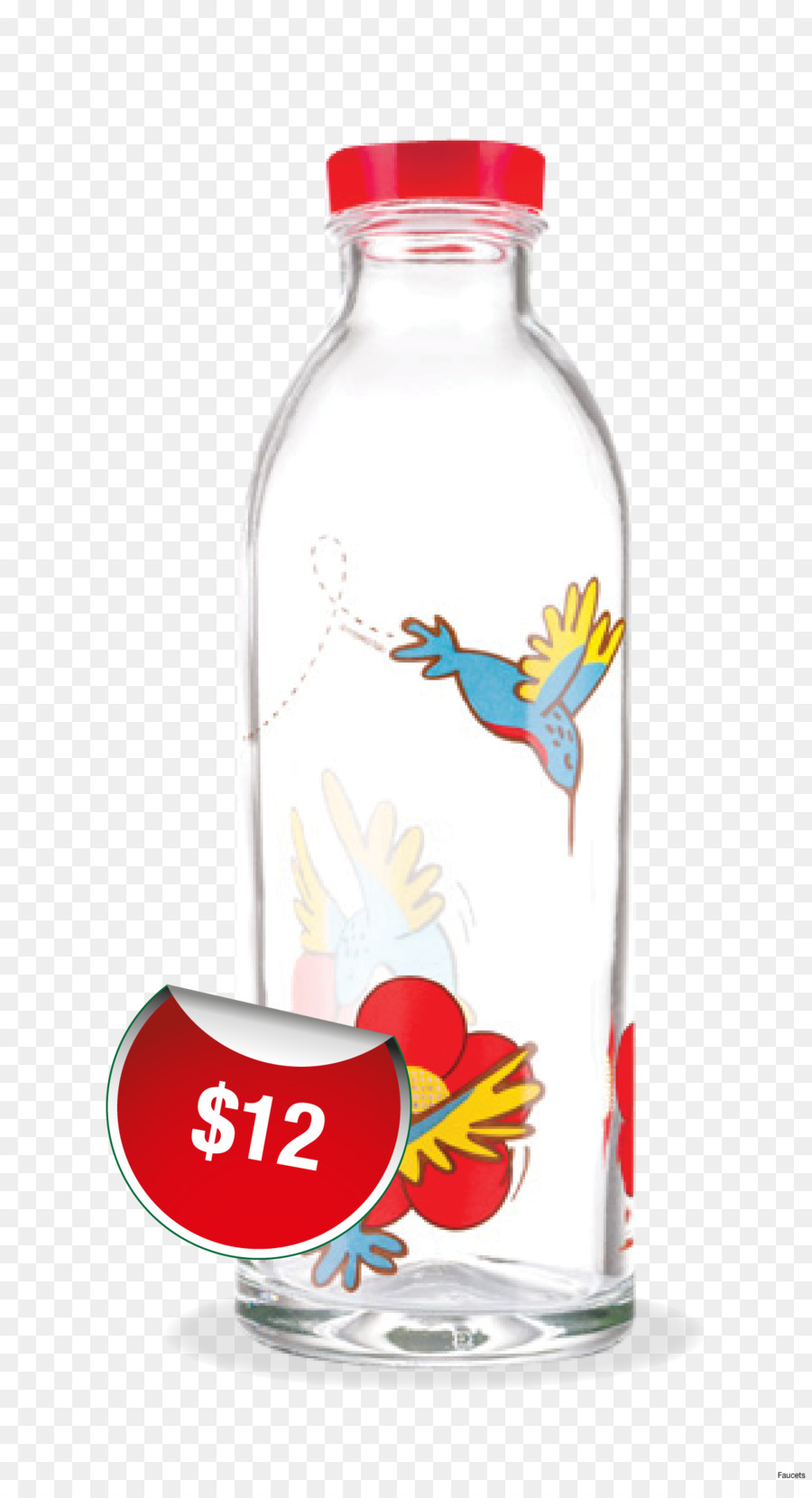 Pulsa En，Botella De Vidrio PNG