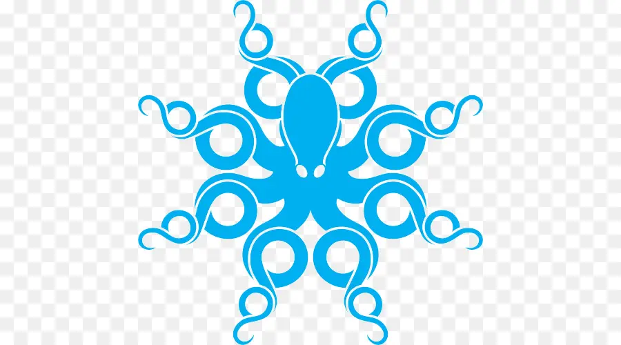 Pulpo Azul，Mar PNG