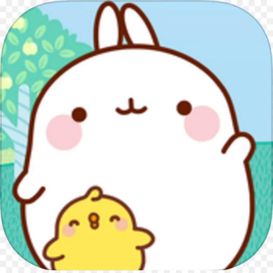 Molang Ama Molang，Molang Avec Piwi PNG