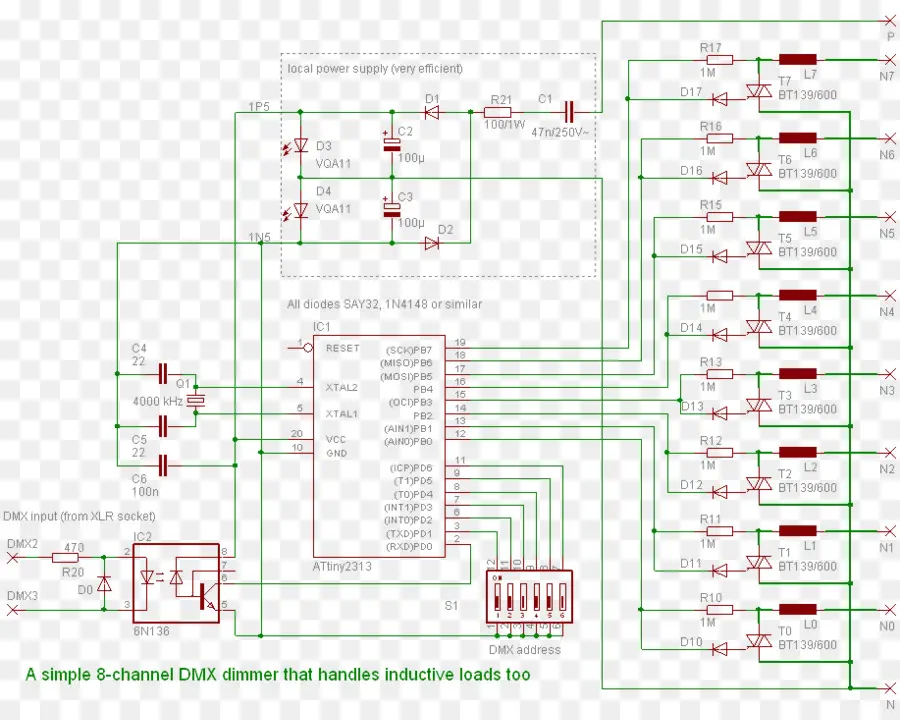 Dimmer，Dmx512 PNG