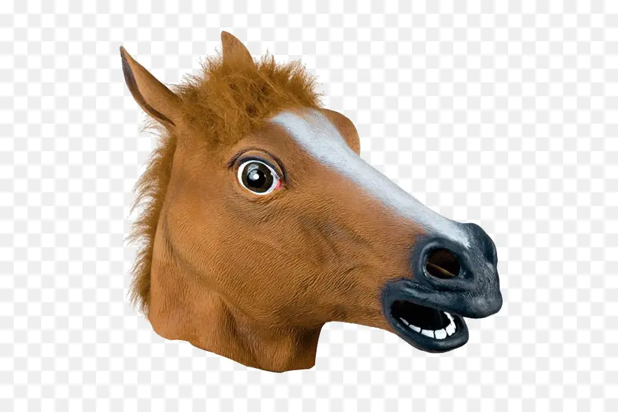 Caballo，Máscara De Cabeza De Caballo PNG