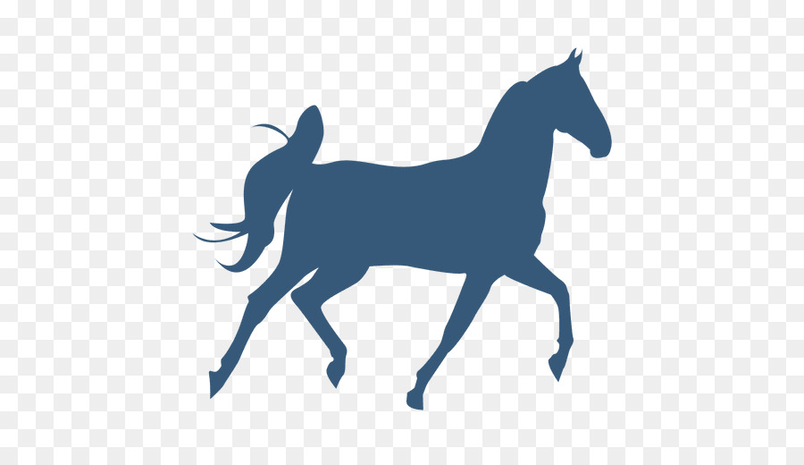 Caballo Corriendo Azul，Velocidad PNG