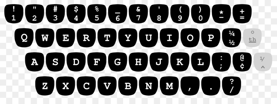 Teclado Negro，Llaves PNG