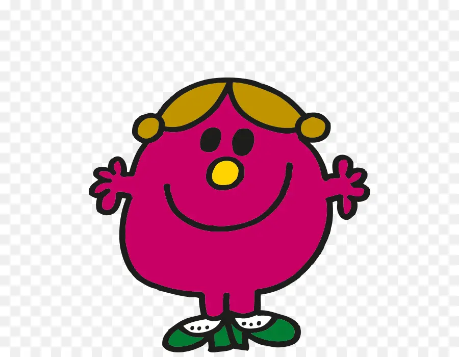 Pequeña Señorita útil，Mr Men PNG