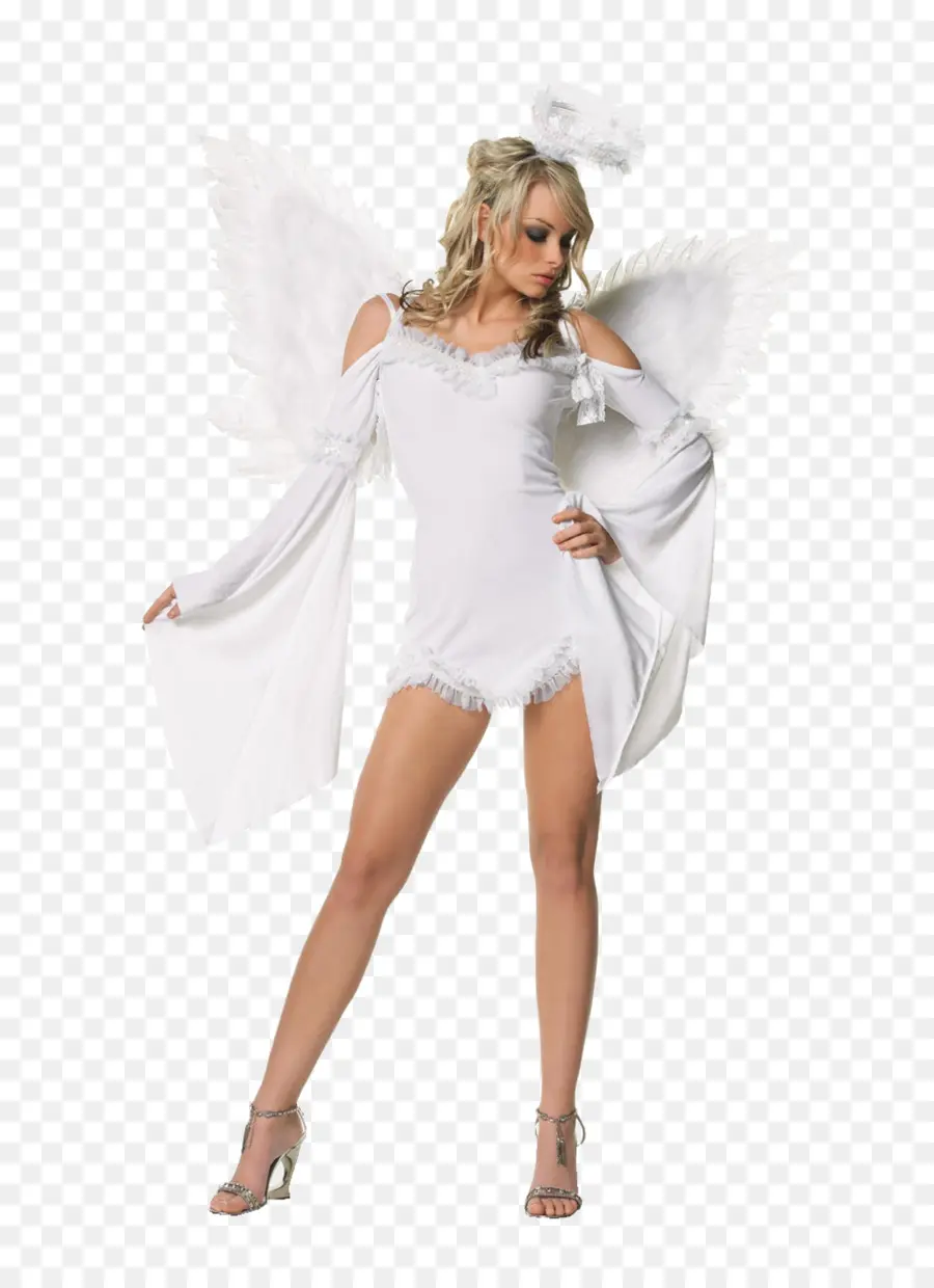 Disfraz De ángel Blanco，Ángel PNG