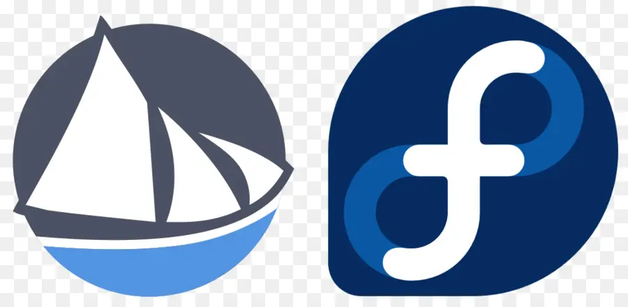 Logotipos De Fedora Y Solus，Linux PNG