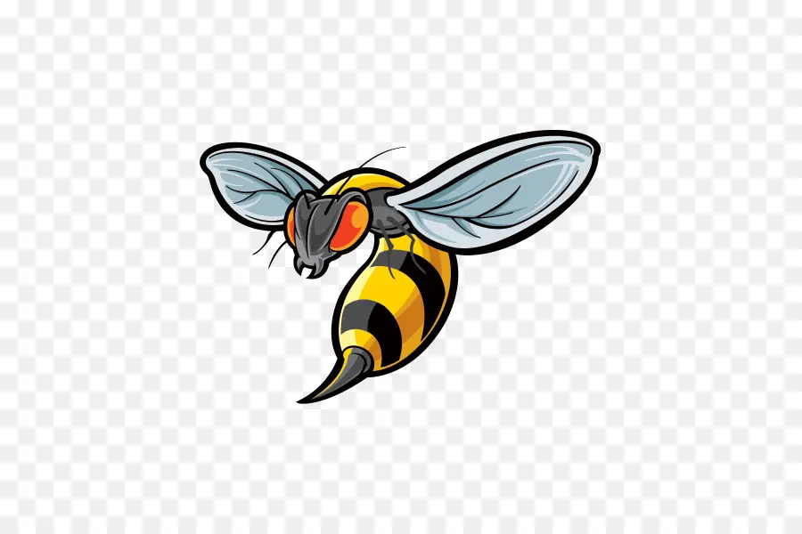 Abeja，Amarillo PNG