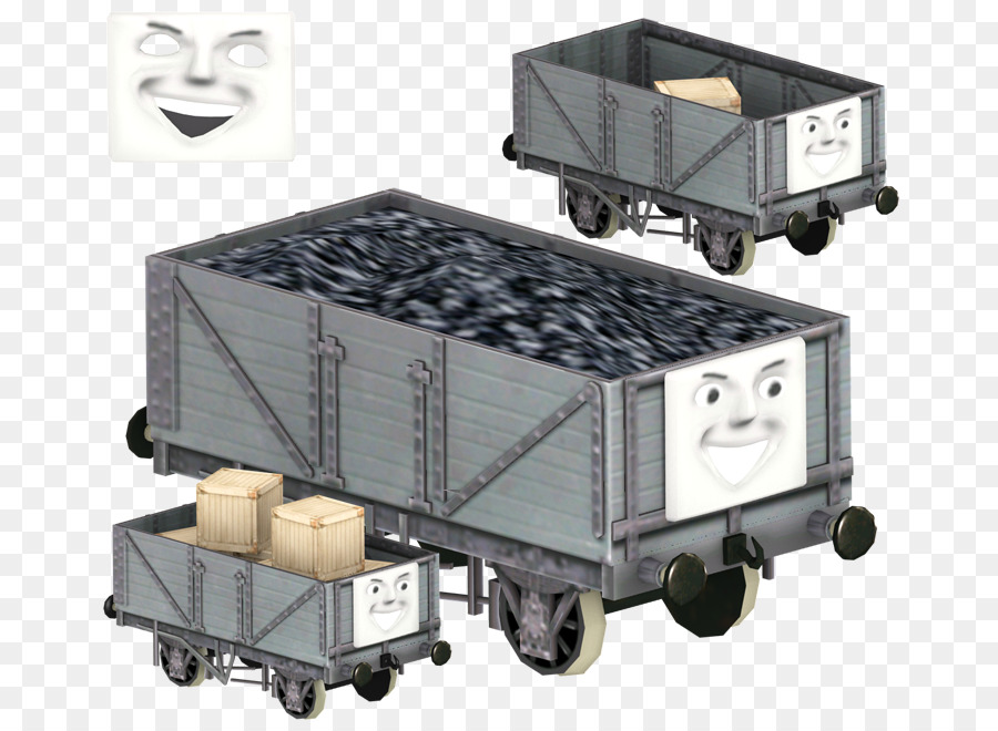 Thomas，Tonto Vagones De Carga PNG