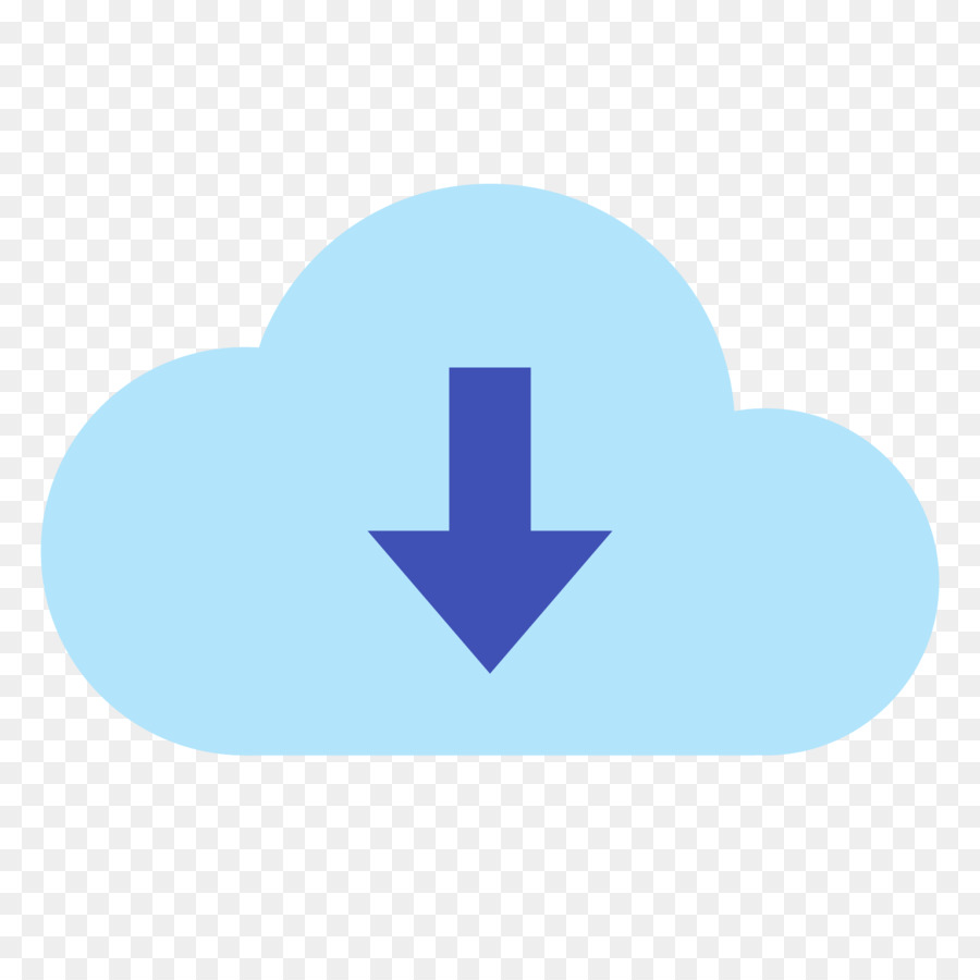 Icono De Descarga En La Nube，Nube PNG