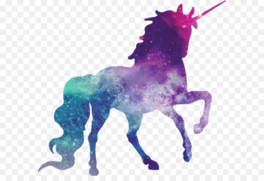 Unicornio Arcoiris，Mítico PNG