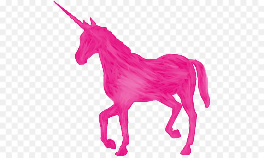 Unicornio Rosa，Mítico PNG