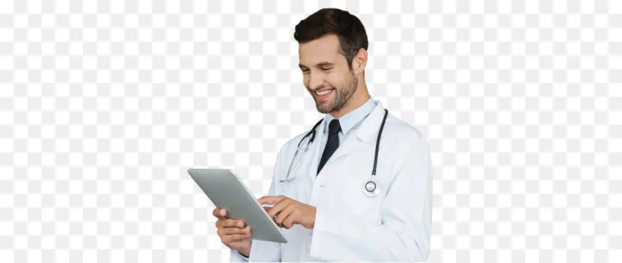 Médico Con Tableta，Médico PNG