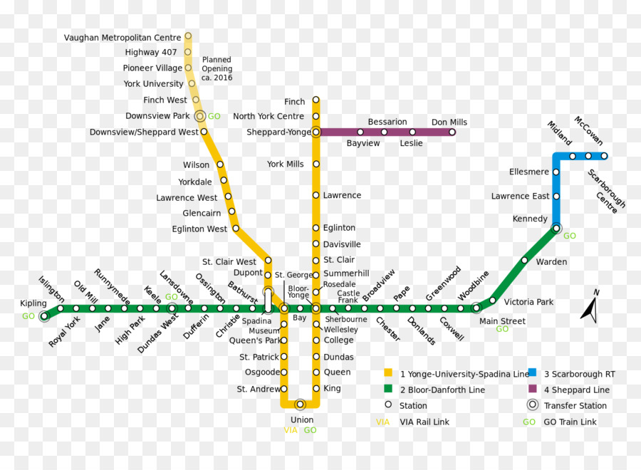 Toronto，Toronto Metro PNG