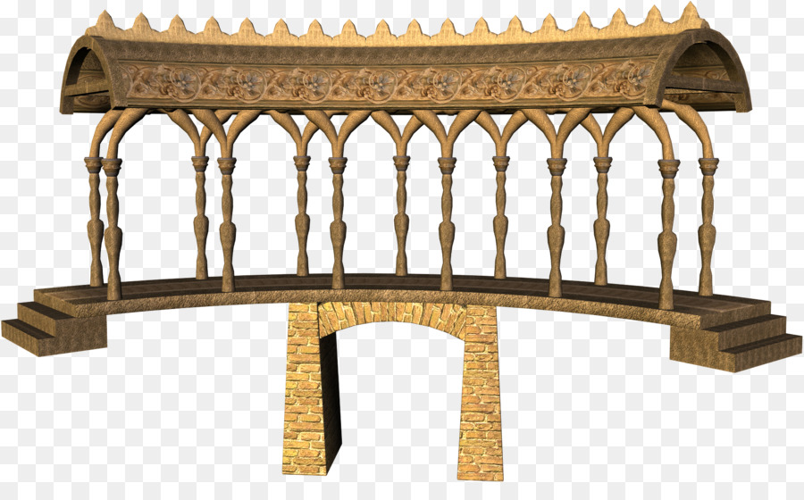 Puente Decorativo，Estructura PNG