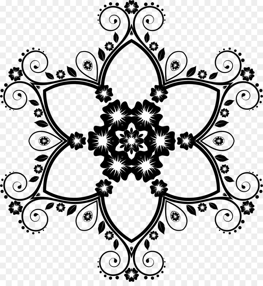 Mandala，Floral PNG