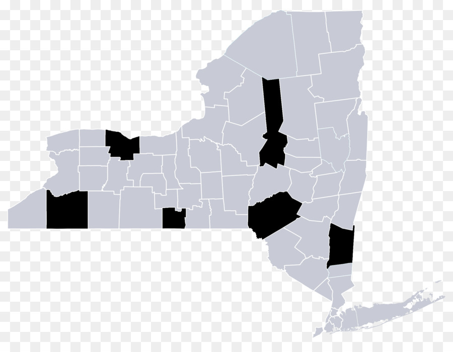 Mapa Del Estado De Nueva York，Estado PNG