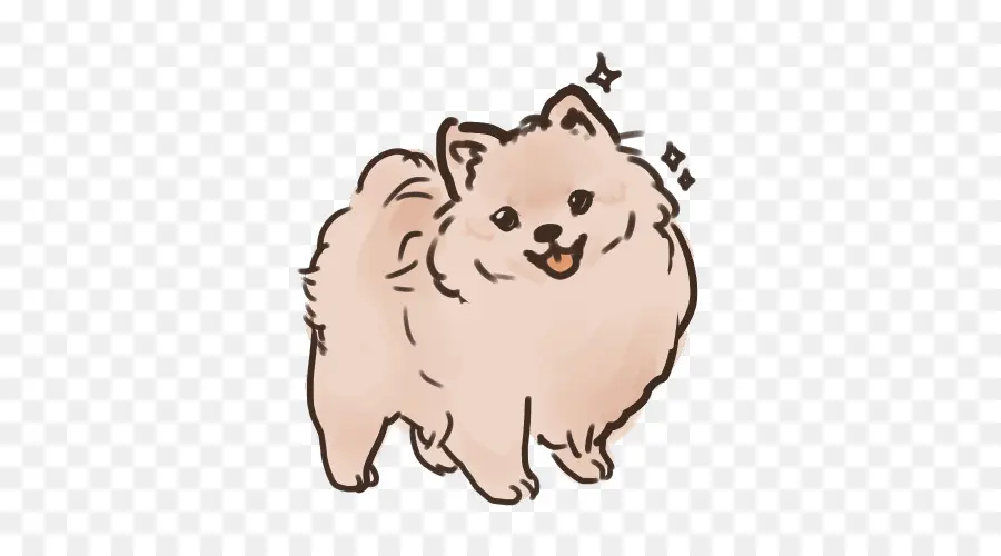 Perro De Dibujos Animados，Pomeranio PNG