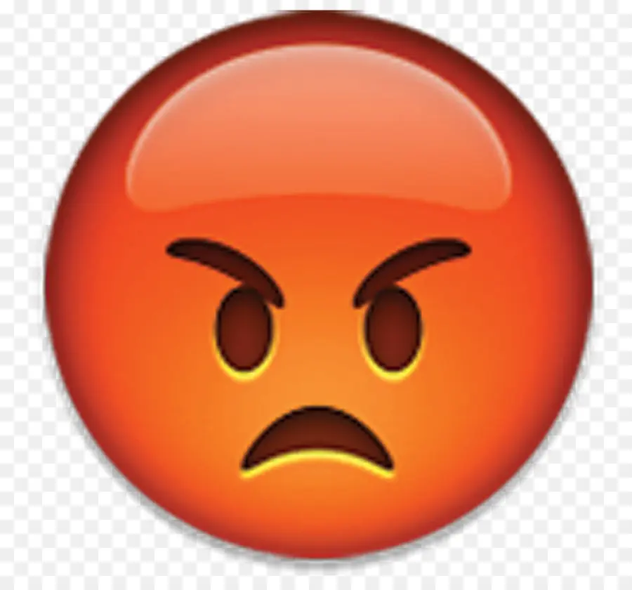 Emoji Enojado，Rostro PNG