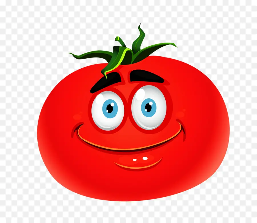 Tomate Sonriente，Rostro PNG