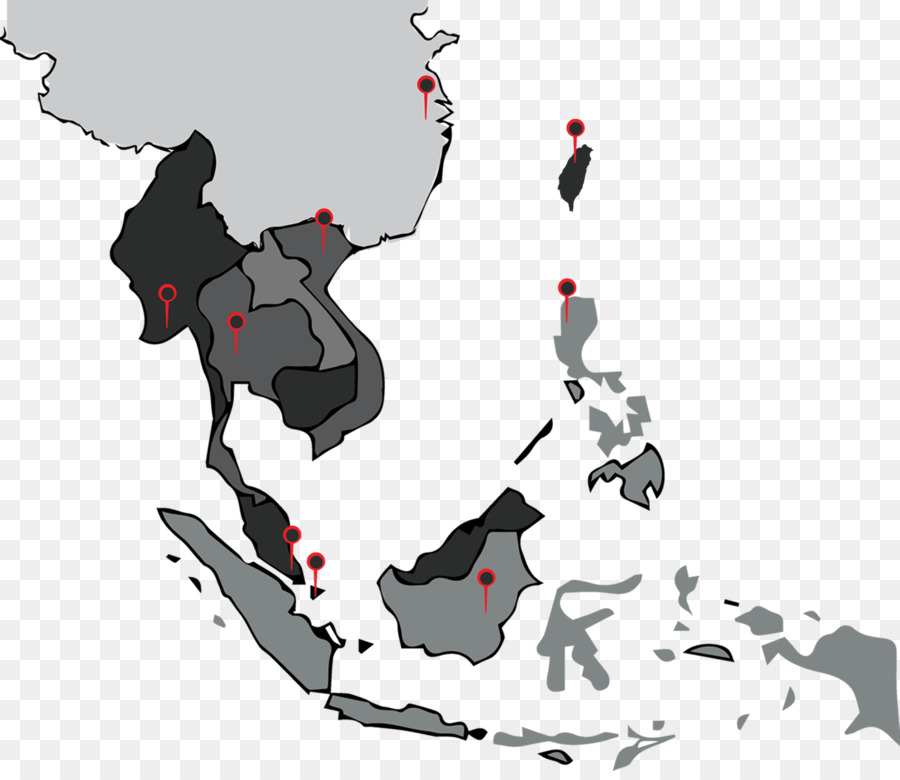Vietnam Del Sur，Mapa PNG