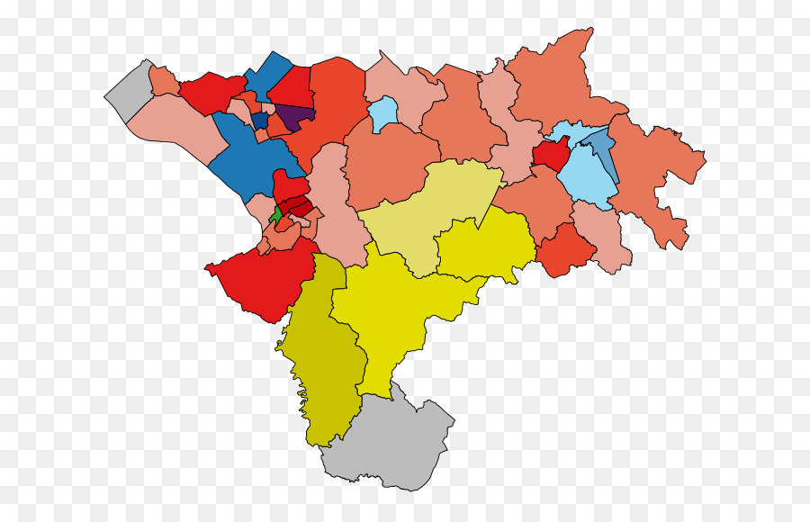 Mapa，Regiones PNG