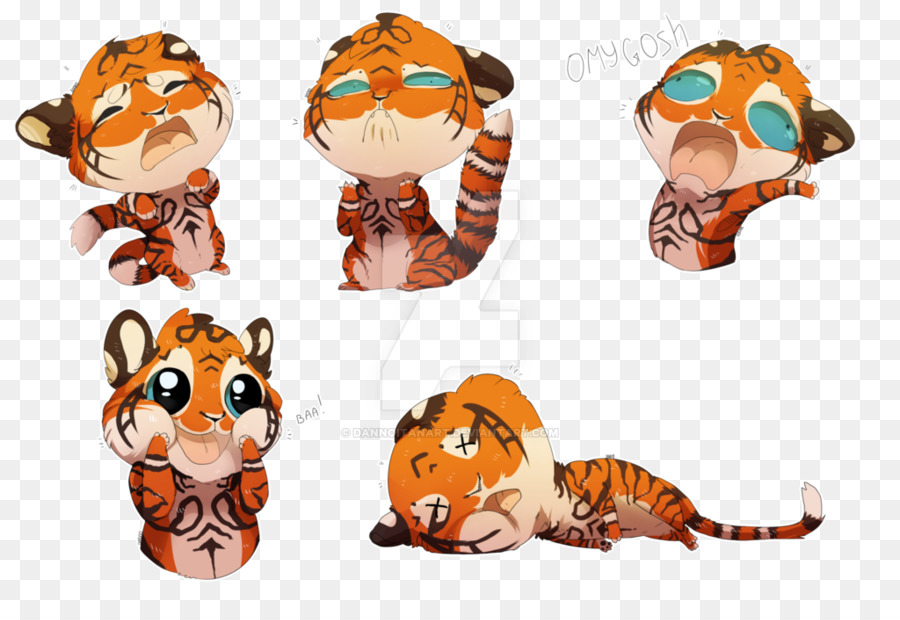 Tigre，Gato PNG