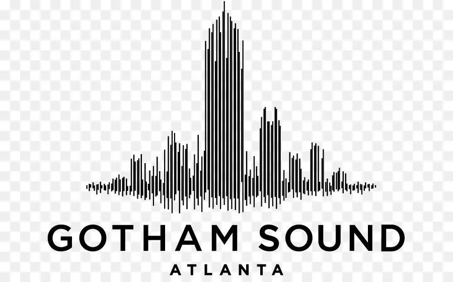 Logotipo De Sonido De Gotham，Ondas Sonoras PNG