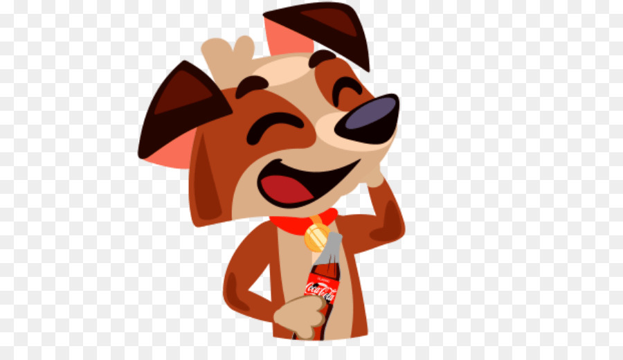 Perro De Dibujos Animados，Coca Cola PNG