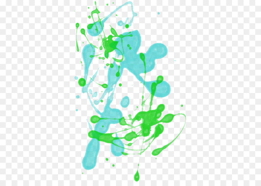 Hierba Abstracta，Verde PNG