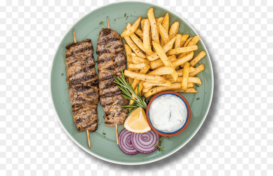 Carne A La Parrilla，Papas Fritas PNG