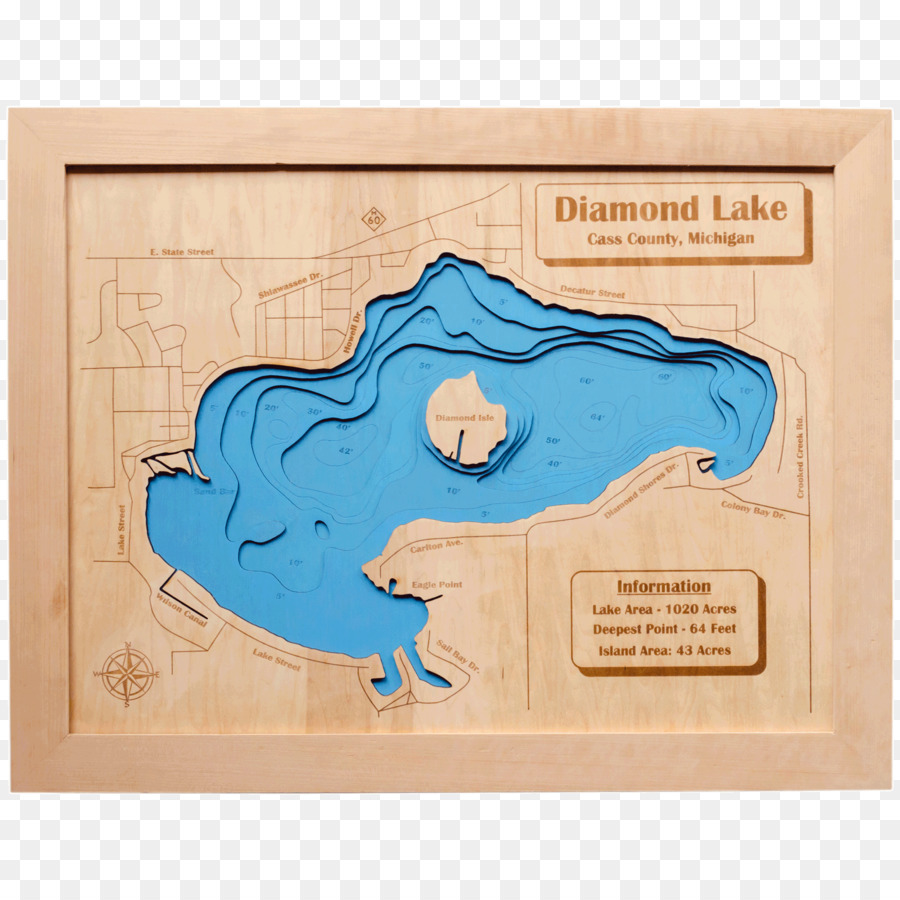 El Lago Michigan，Diamond Lake PNG