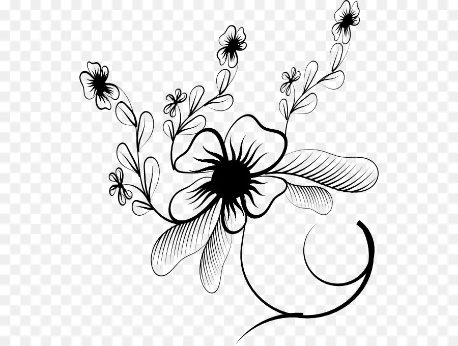 Diseño Floral，Wayang PNG