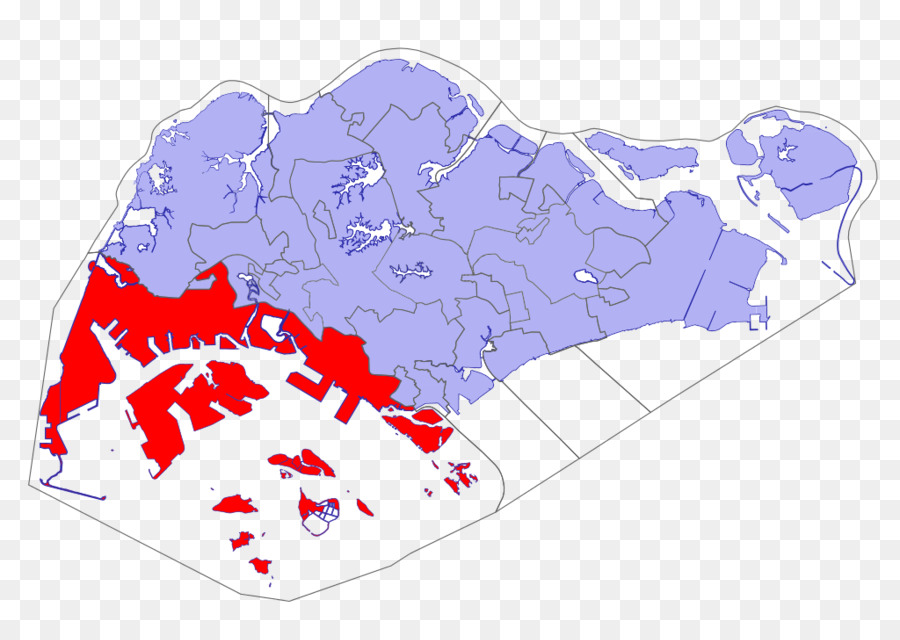 Singapur，Mapa PNG