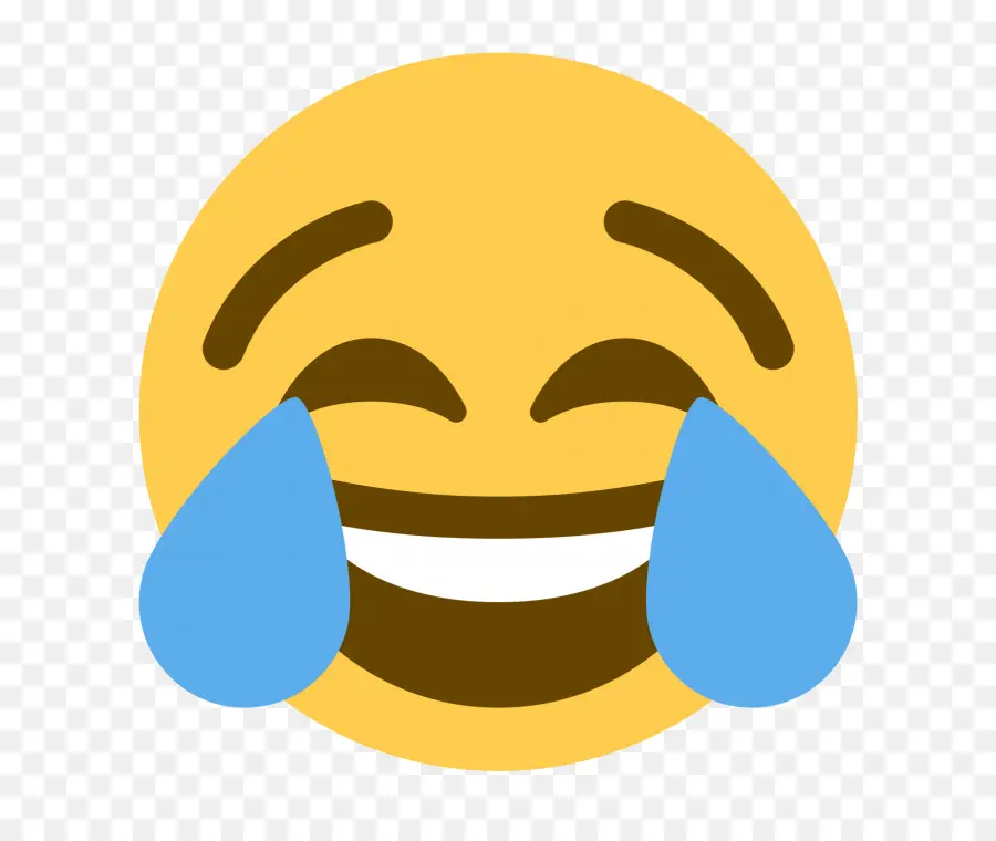 Cara Con Lágrimas De Alegría Emoji，Emoji PNG