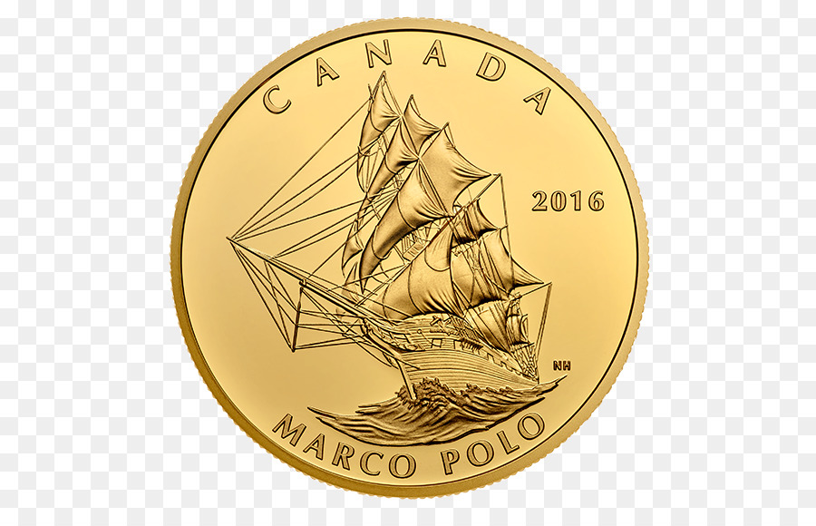 Canadá，Moneda De Oro PNG