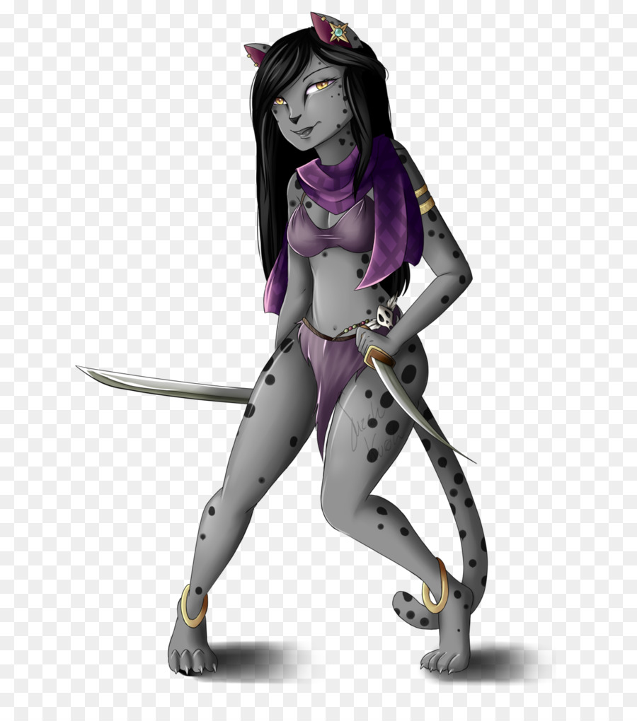 Arte，Catfolk PNG