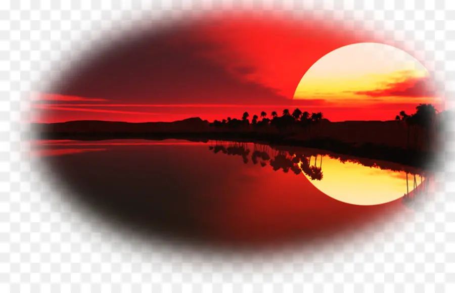 Atardecer，Agua PNG