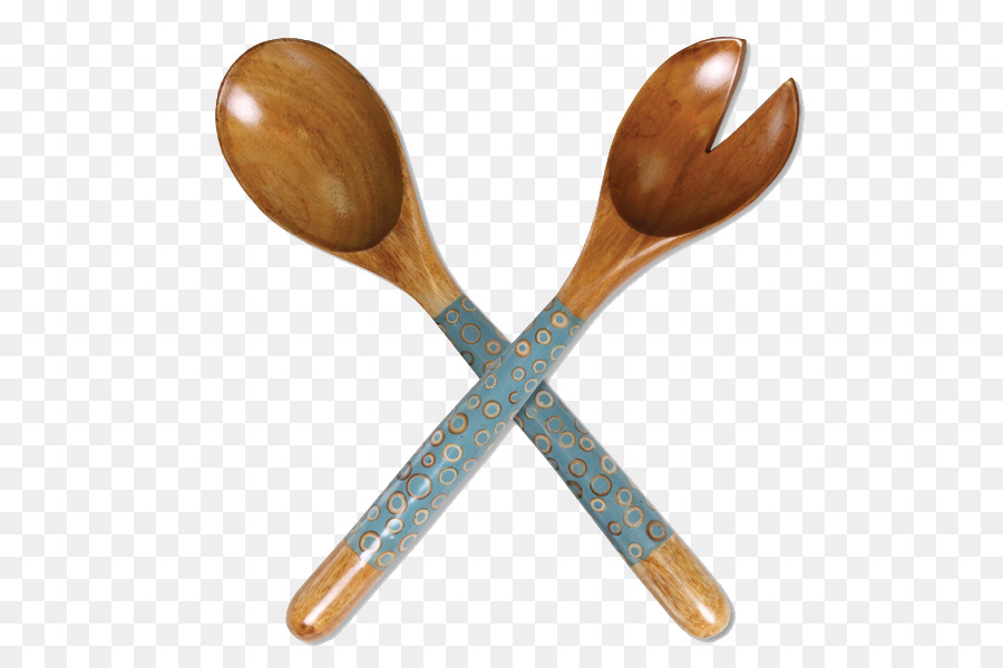 Cuchara De Madera，Turquesa PNG