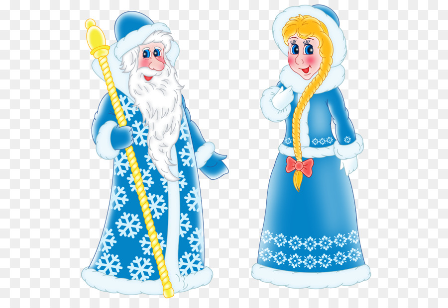 Ded Moroz，Snegurochka PNG