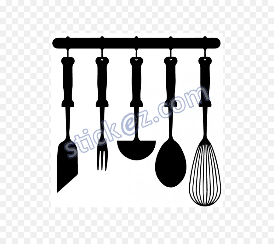 Utensilios De Cocina，Silueta PNG