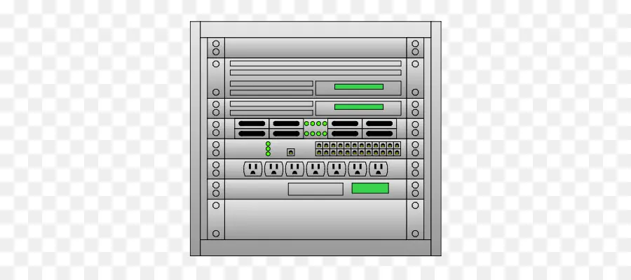 Estante 19inch，Diagrama De PNG