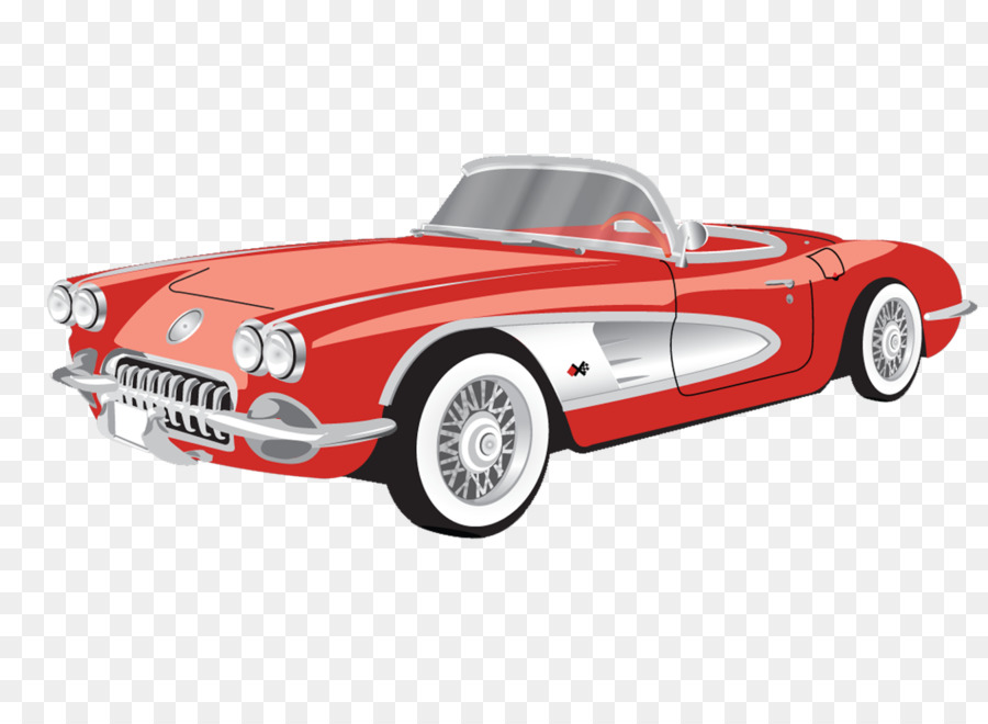 Coche Rojo，Convertible PNG