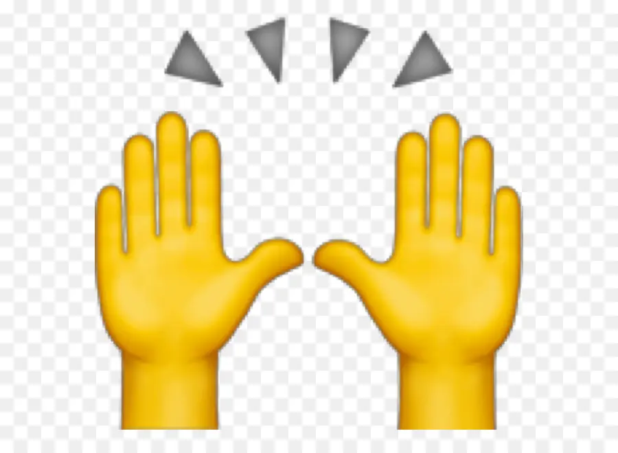 Emoji，High Five PNG