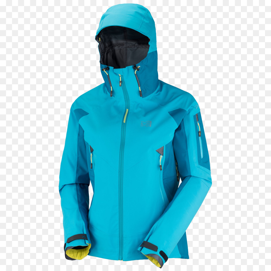 Chaqueta Impermeable，Amarillo PNG