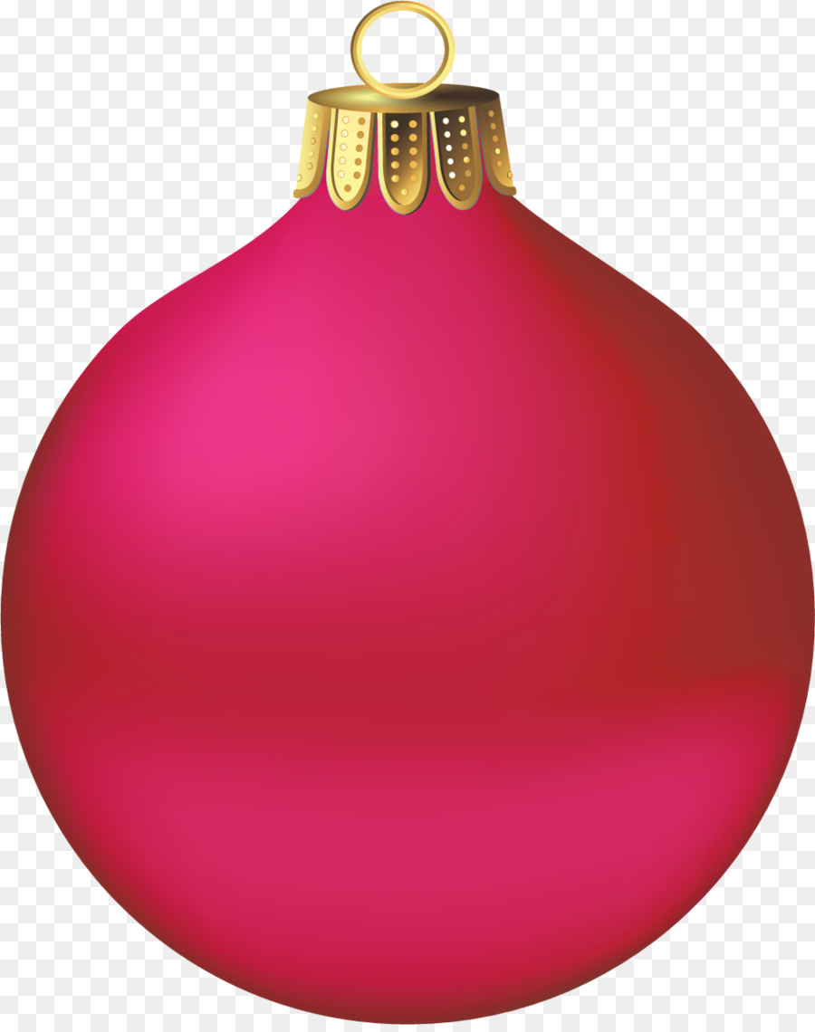 Adorno De Navidad，Oro PNG