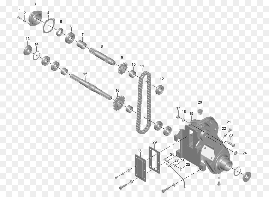 Piezas Mecánicas，Vista Despiezada PNG