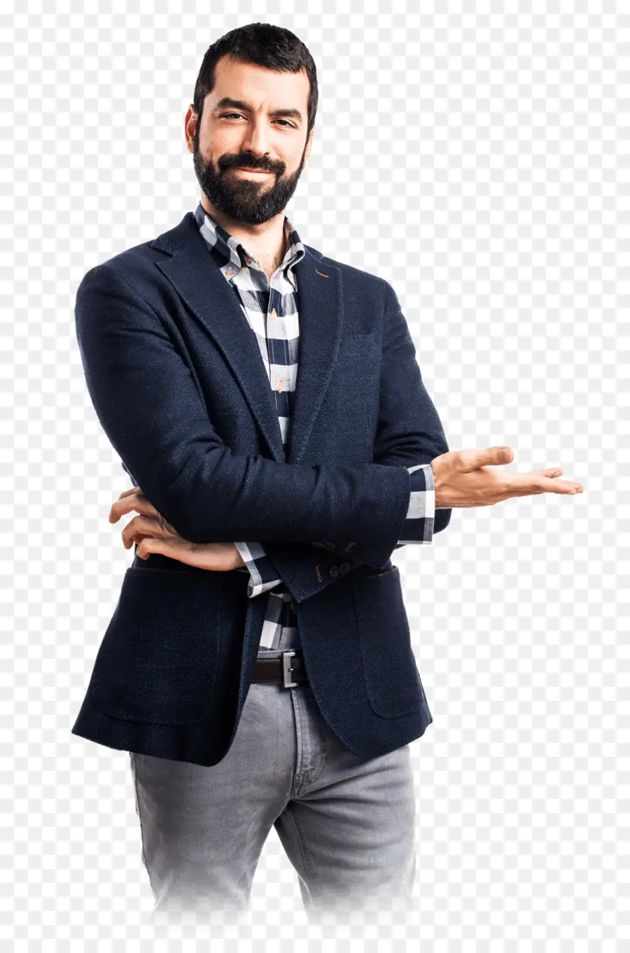 Hombre Señalando，Apuntando PNG